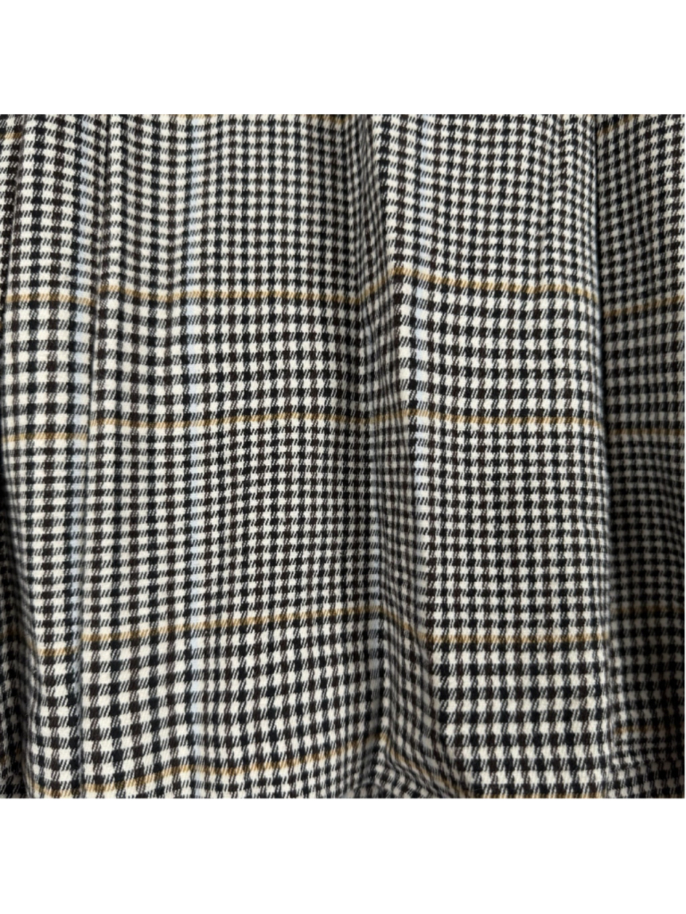 Free Assembly Plaid Pleated Mini Skirt Size 0 - Picture 7 of 10